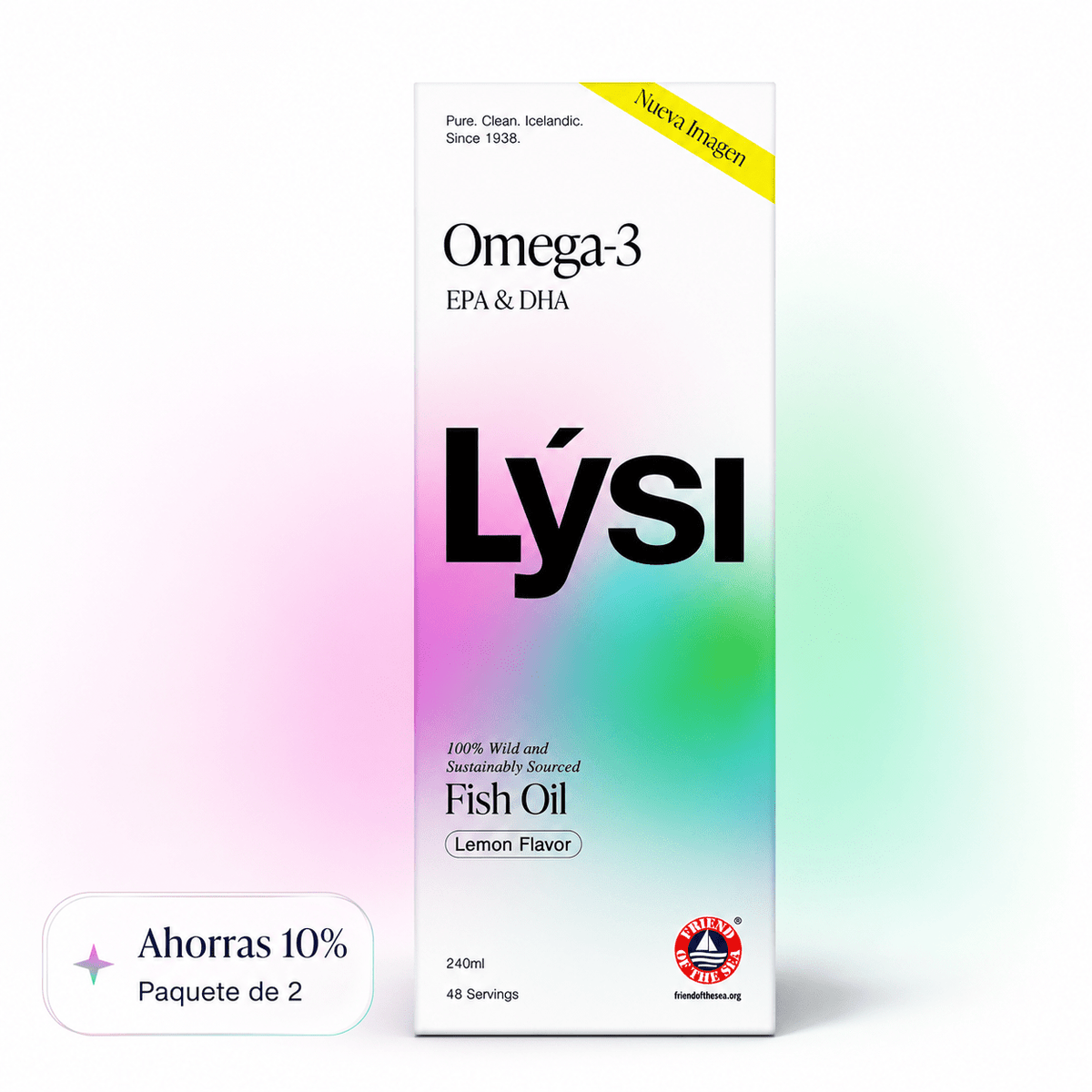 Lýsi Aceite de Pescado — Paquete de 2 botellas - LysiMexico