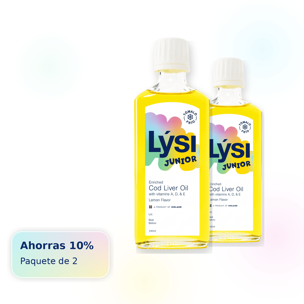 Lýsi Junior — Paquete de 2 botellas - LysiMexico