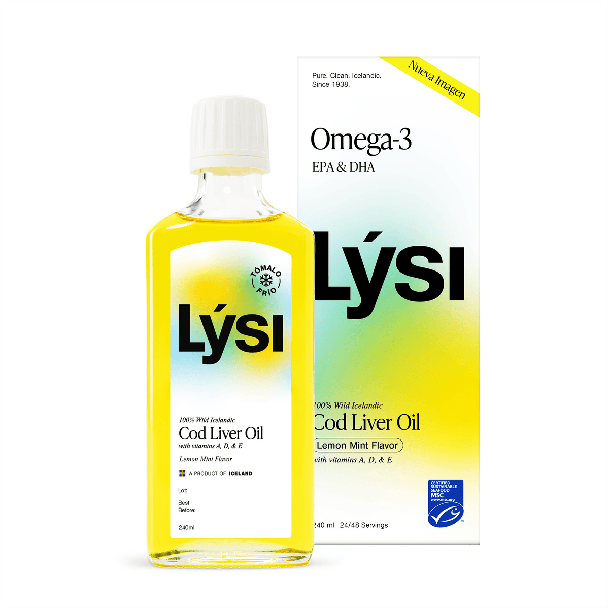 Lýsi Limón-Menta — Aceite de Hígado de Bacalao - LysiMexico