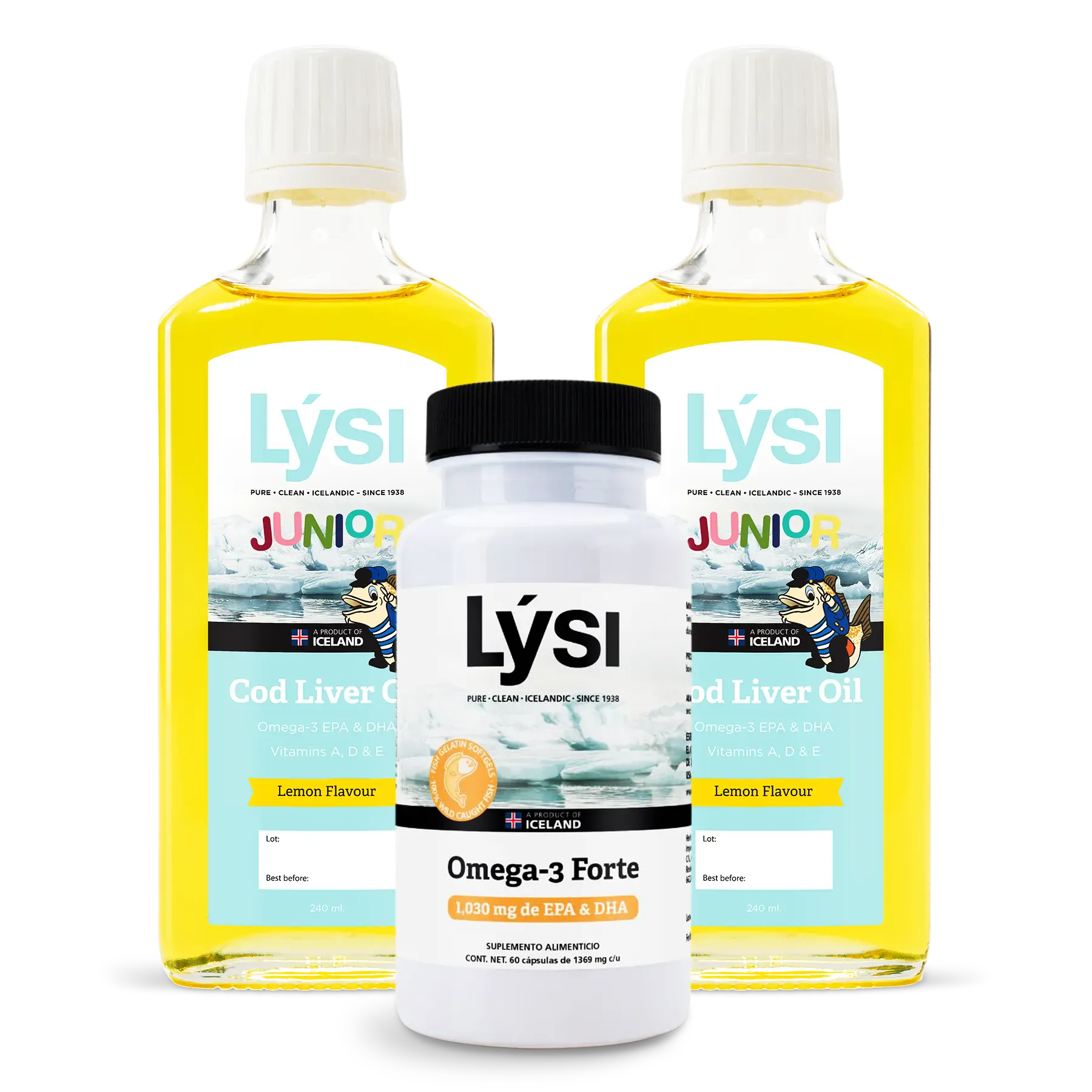 Lysi Mexico Paquete Lysi Junior + Omega-3 Forte