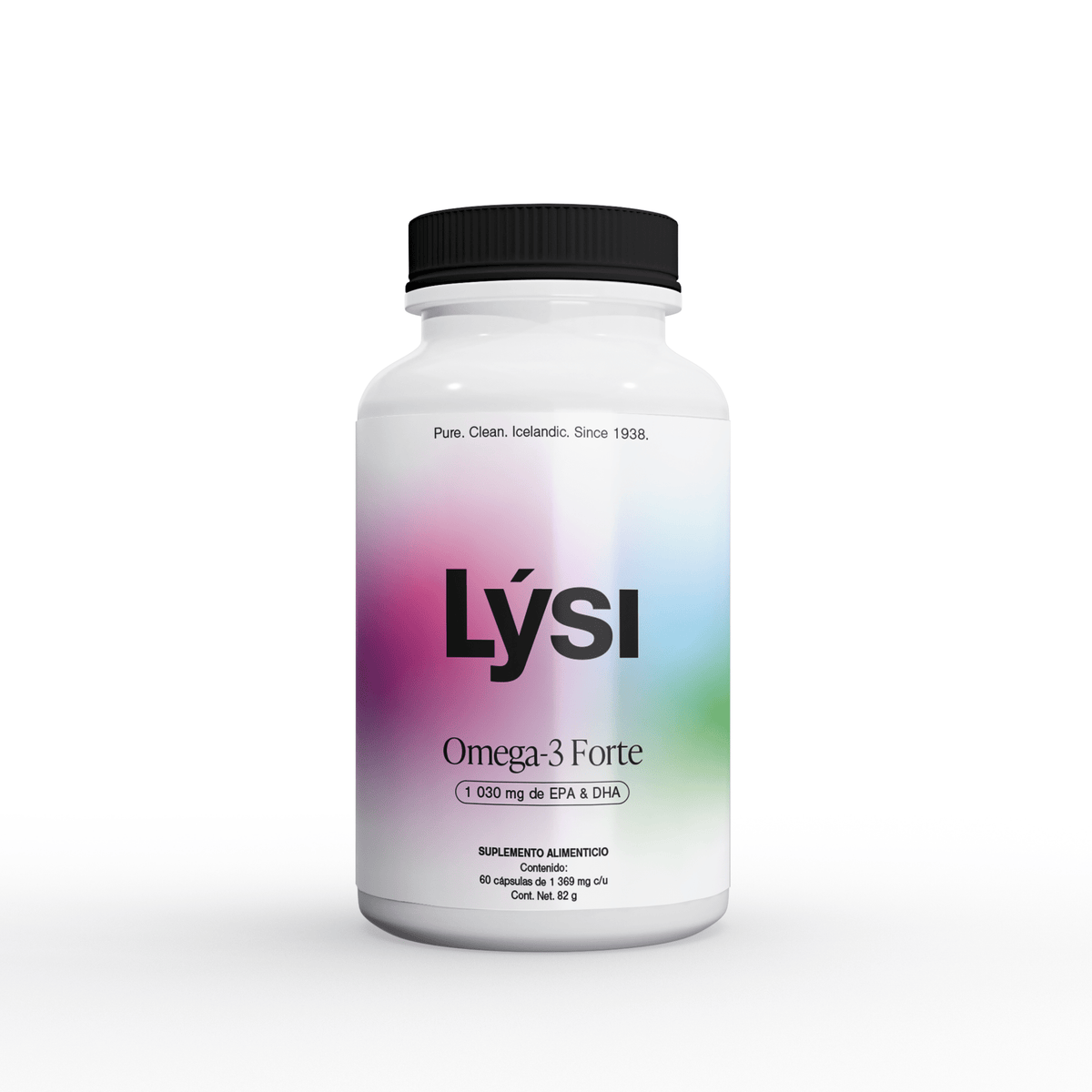 Lýsi Omega-3 Forte — Cápsulas 60 pcs - LysiMexico