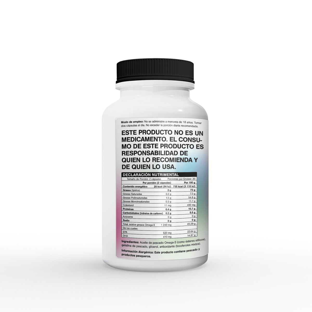 Lýsi Omega-3 Forte — Cápsulas 60 pcs - LysiMexico