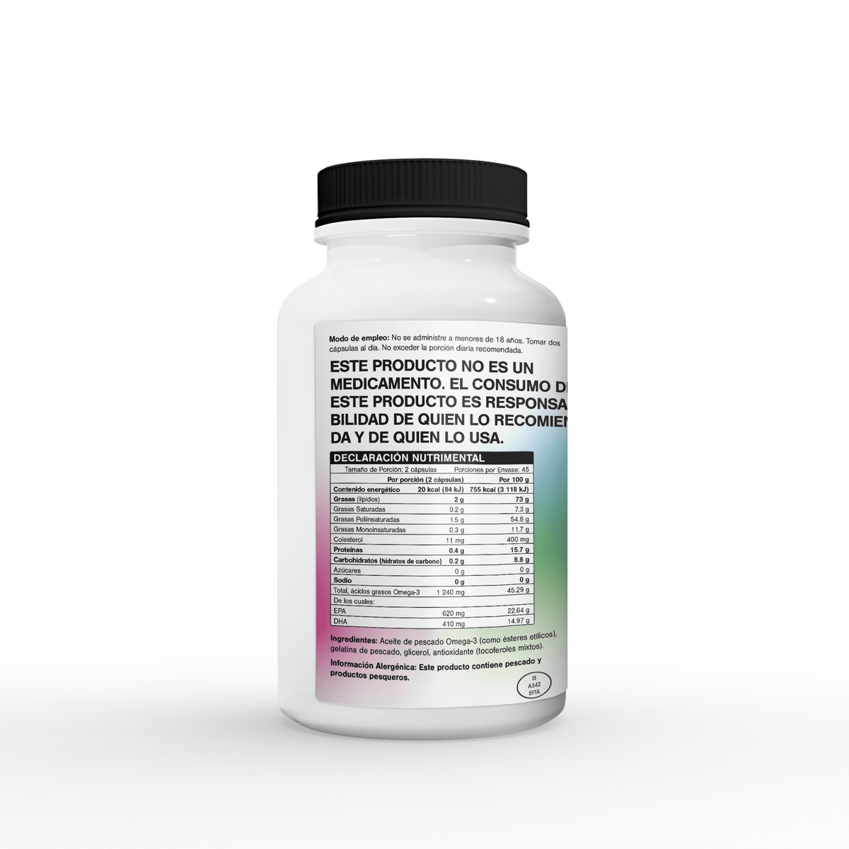 Lýsi Omega-3 Forte — Cápsulas 90 pcs - LysiMexico