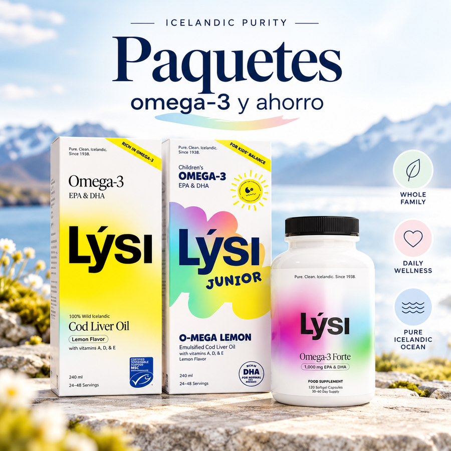Paquetes Omega-3 y ahorro